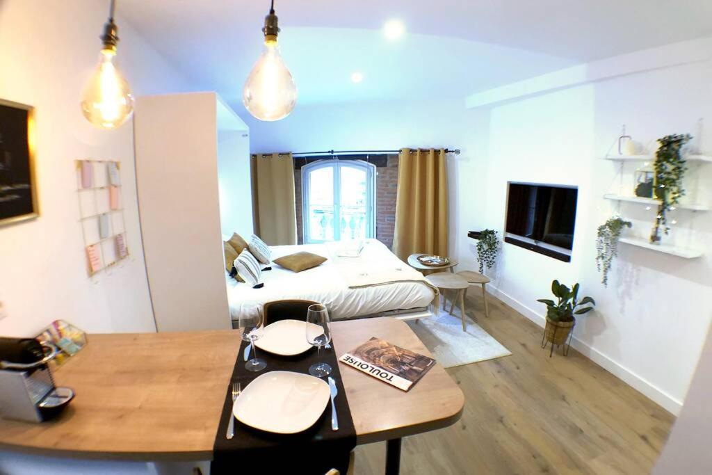 Le Floral - Hypercentre Capitole # Parking Prive # Queen Size Тулуза Экстерьер фото