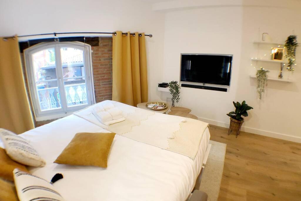 Le Floral - Hypercentre Capitole # Parking Prive # Queen Size Тулуза Экстерьер фото